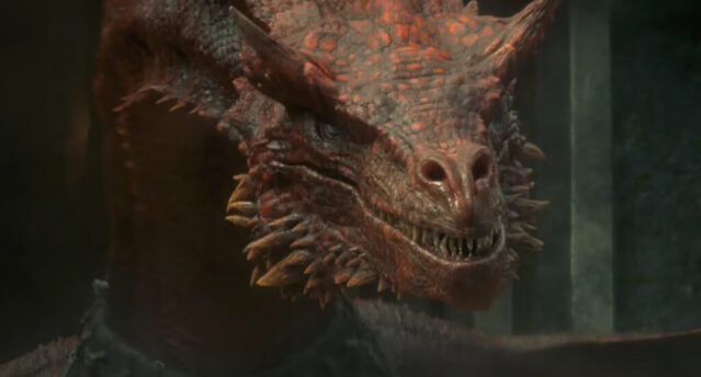 caraxes la casa del dragon de hbo