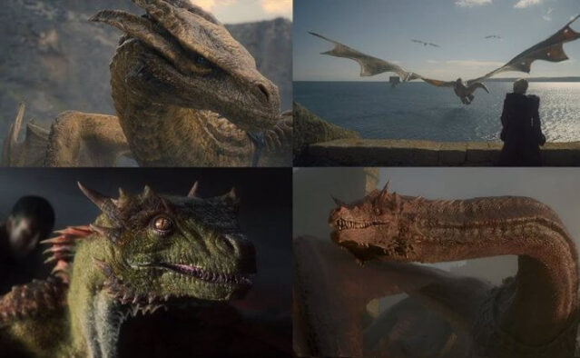 dragones targaryen