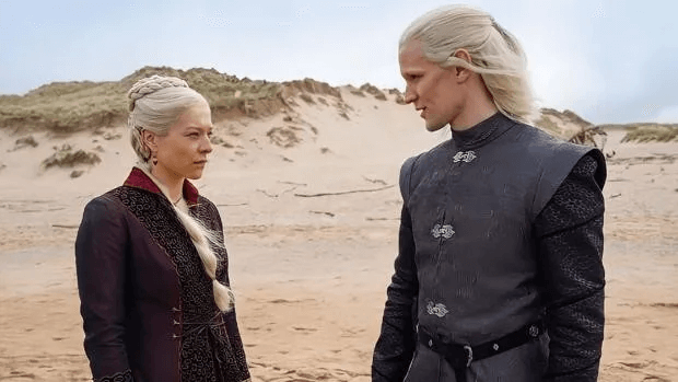 daemon y rhaenyra del mundo creado por george r.r. martin