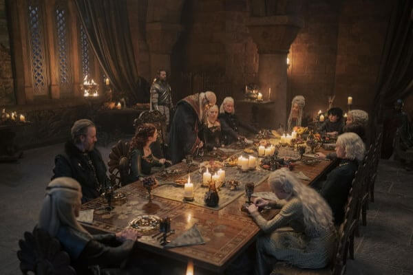 la ultima cena del rey viserys